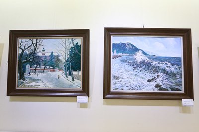 周世平繪畫作品展在青島開展